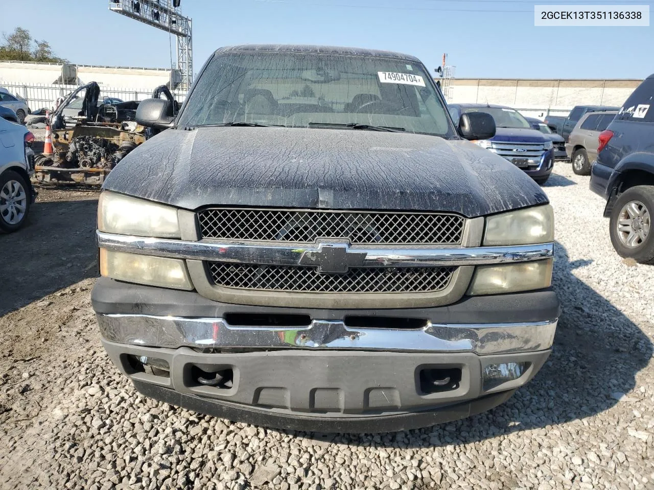 2GCEK13T351136338 2005 Chevrolet Silverado K1500