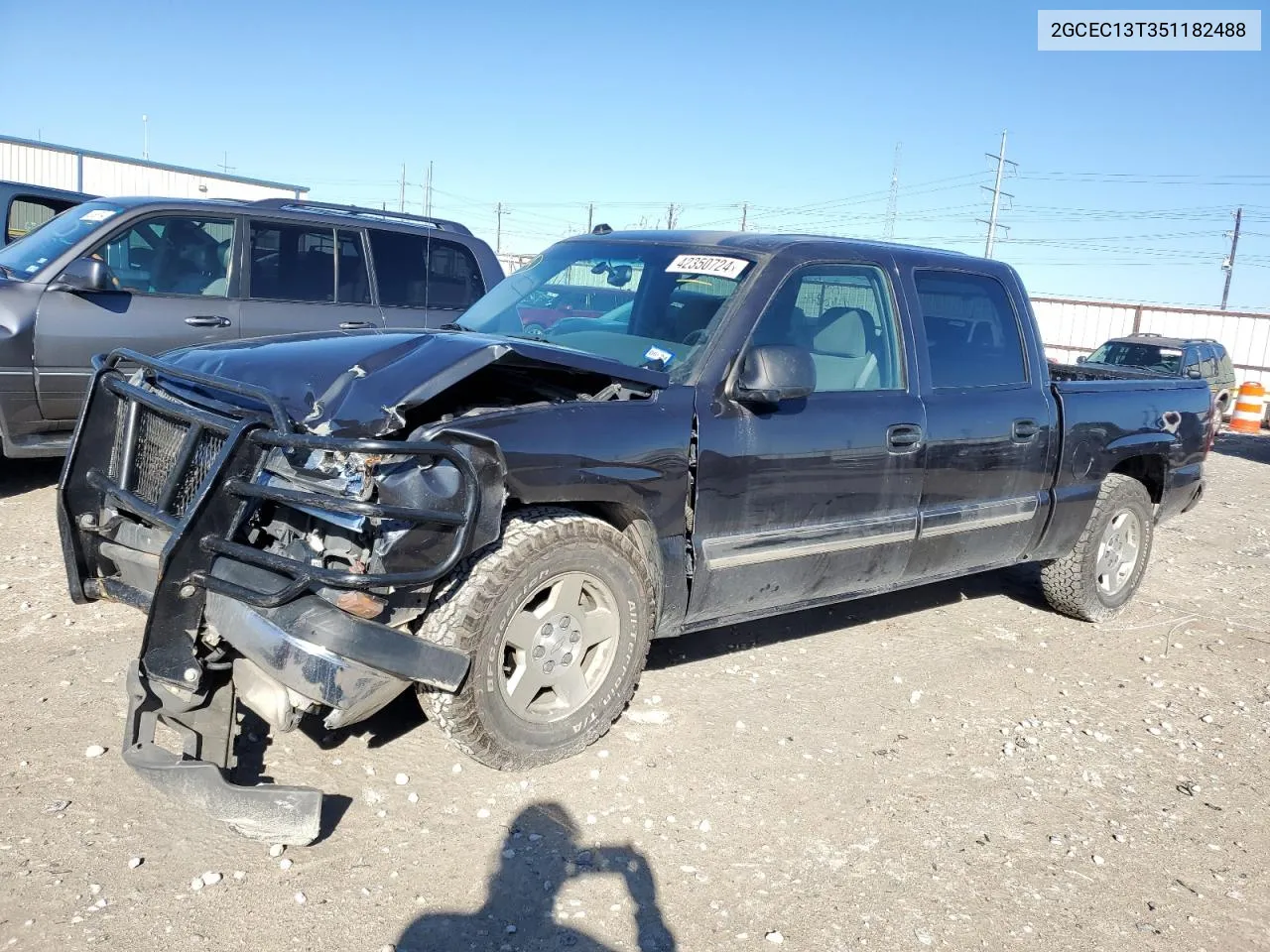 2005 Chevrolet Silverado C1500 VIN: 2GCEC13T351182488 Lot: 74930534