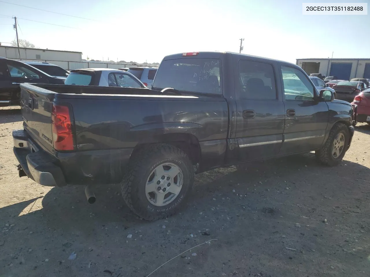 2005 Chevrolet Silverado C1500 VIN: 2GCEC13T351182488 Lot: 74930534