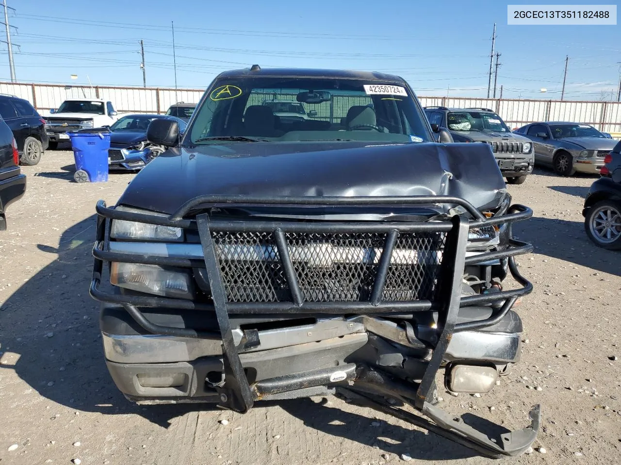 2005 Chevrolet Silverado C1500 VIN: 2GCEC13T351182488 Lot: 74930534