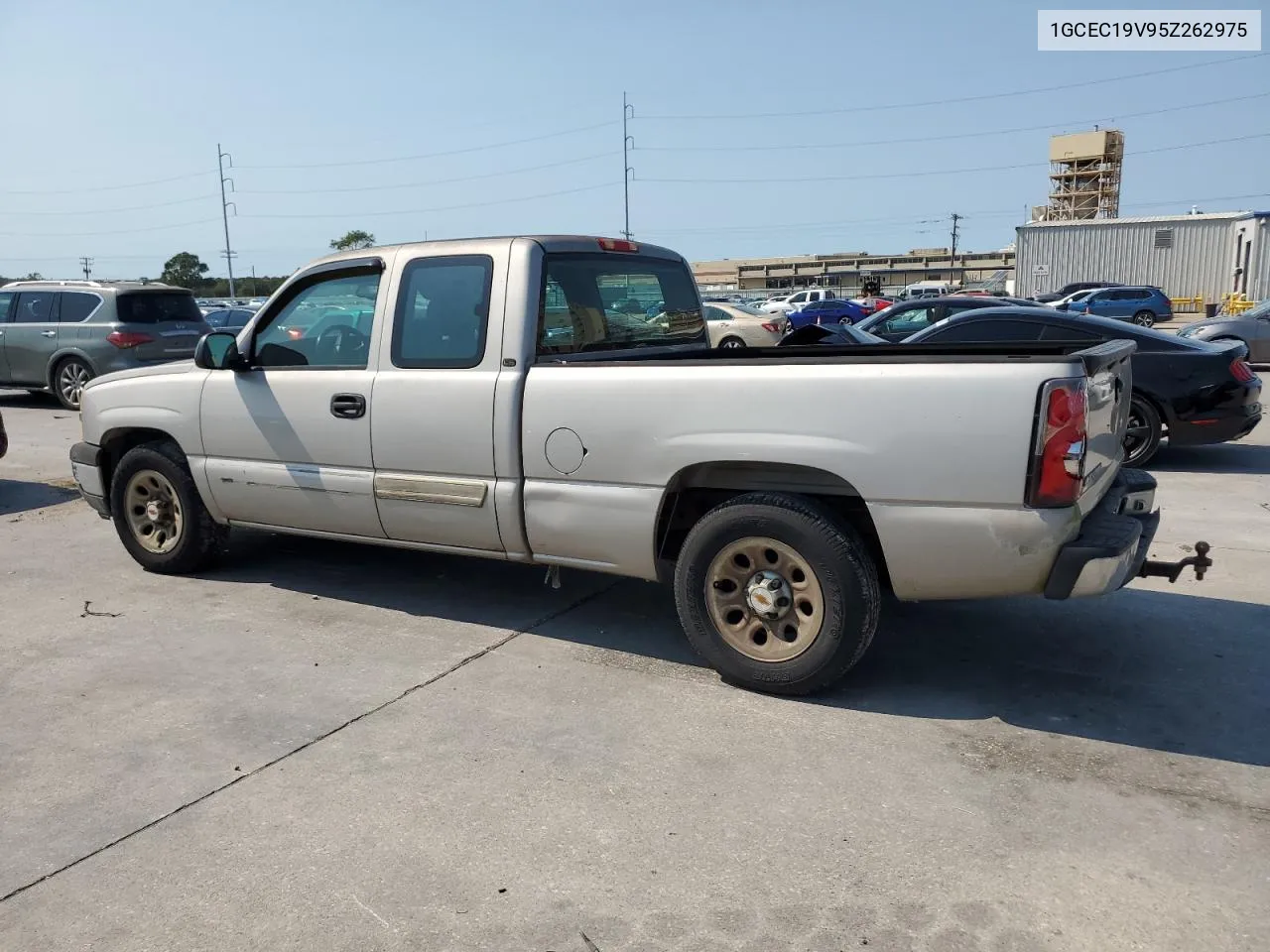 2005 Chevrolet Silverado C1500 VIN: 1GCEC19V95Z262975 Lot: 75089214