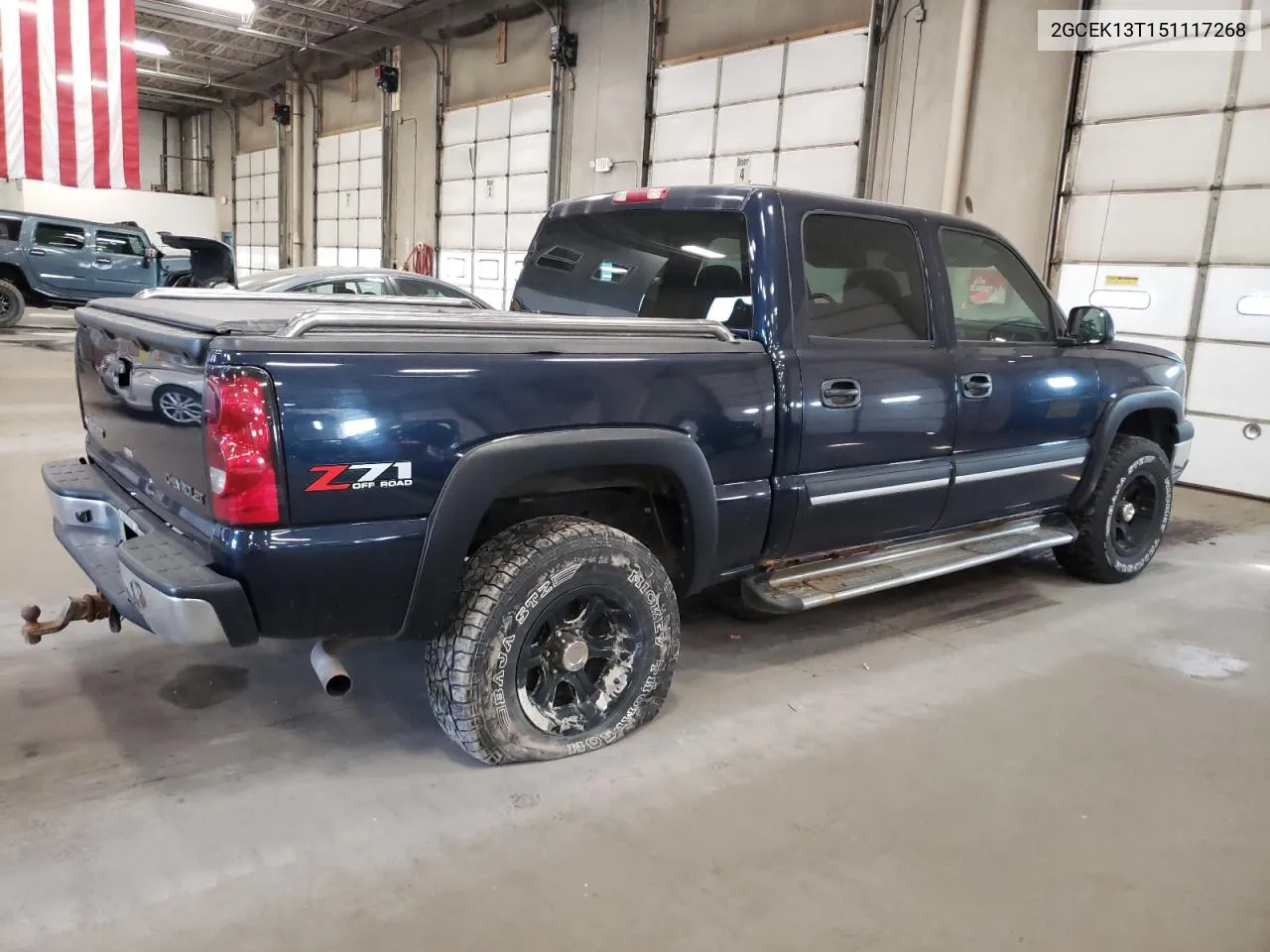 2005 Chevrolet Silverado K1500 VIN: 2GCEK13T151117268 Lot: 75172464