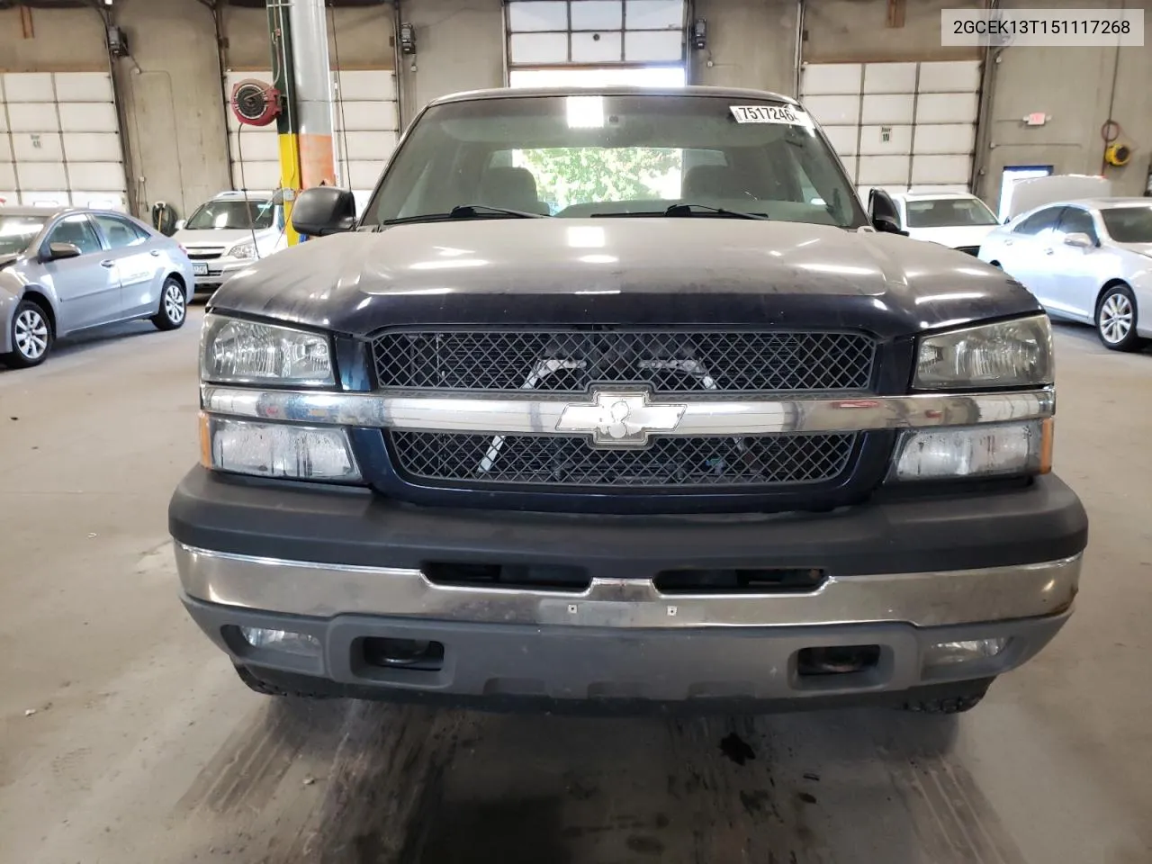 2005 Chevrolet Silverado K1500 VIN: 2GCEK13T151117268 Lot: 75172464