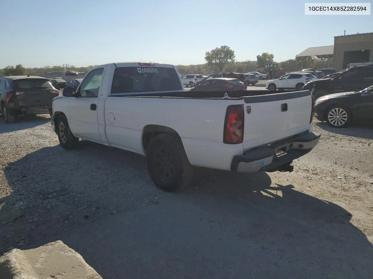 2005 Chevrolet Silverado C1500 VIN: 1GCEC14X85Z282594 Lot: 75298354