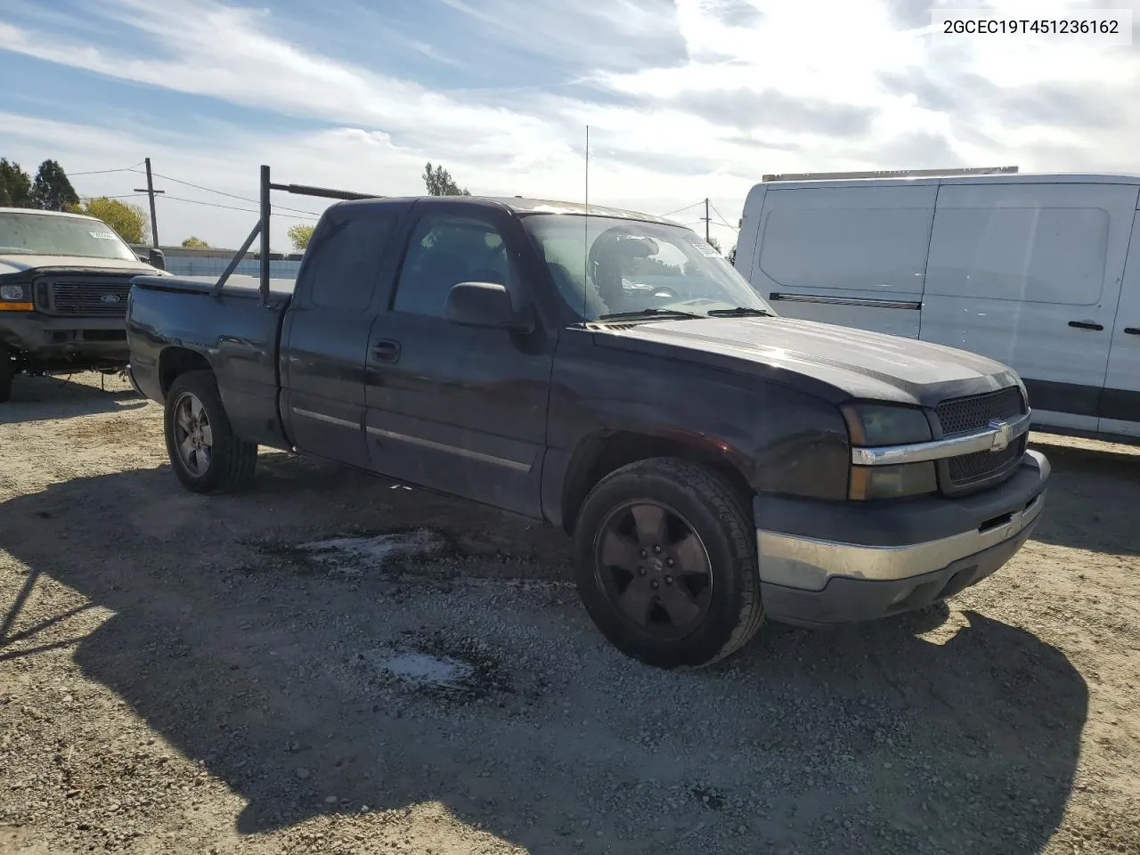 2005 Chevrolet Silverado C1500 VIN: 2GCEC19T451236162 Lot: 75537454