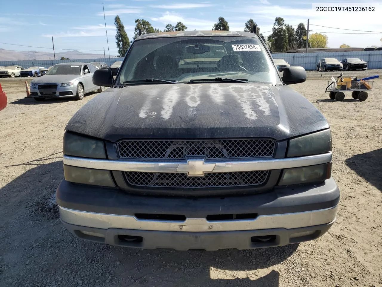 2005 Chevrolet Silverado C1500 VIN: 2GCEC19T451236162 Lot: 75537454