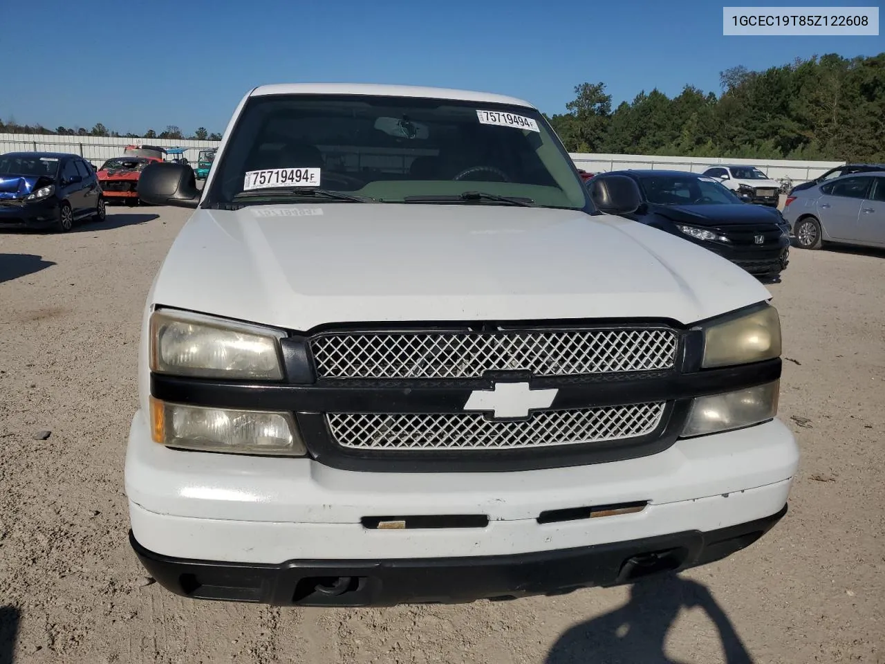 2005 Chevrolet Silverado C1500 VIN: 1GCEC19T85Z122608 Lot: 75719494