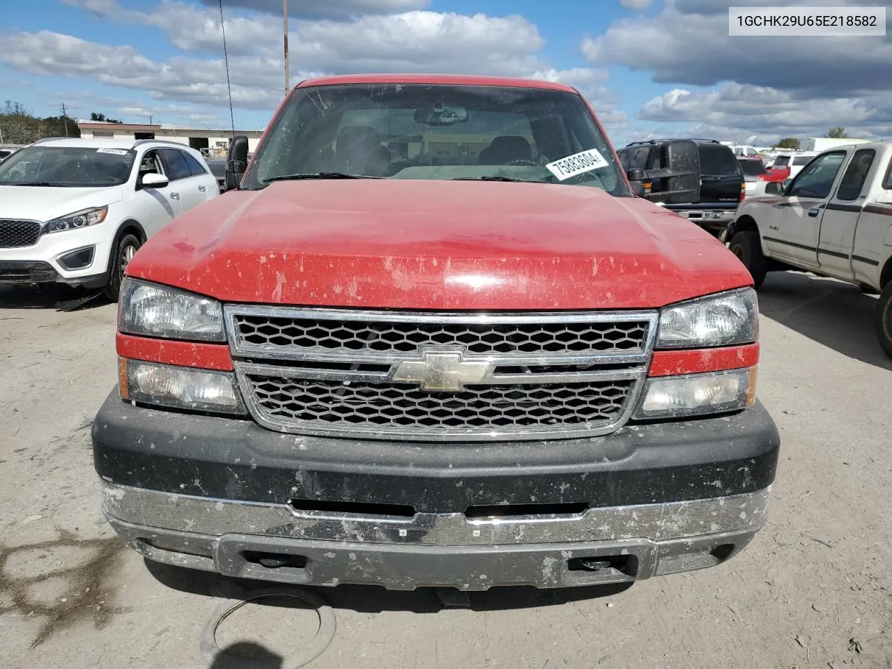 2005 Chevrolet Silverado K2500 Heavy Duty VIN: 1GCHK29U65E218582 Lot: 75883604