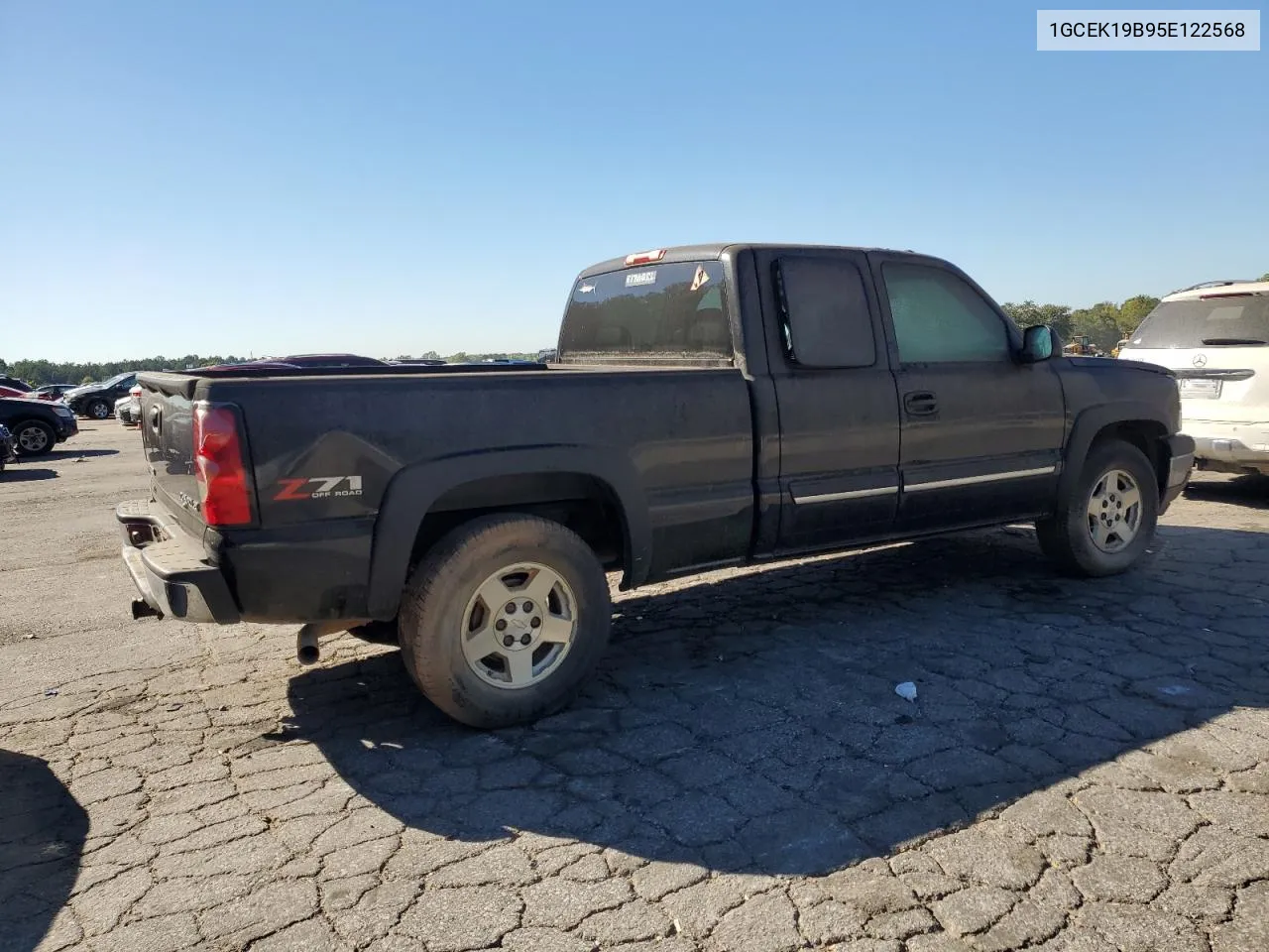 2005 Chevrolet Silverado K1500 VIN: 1GCEK19B95E122568 Lot: 75905244