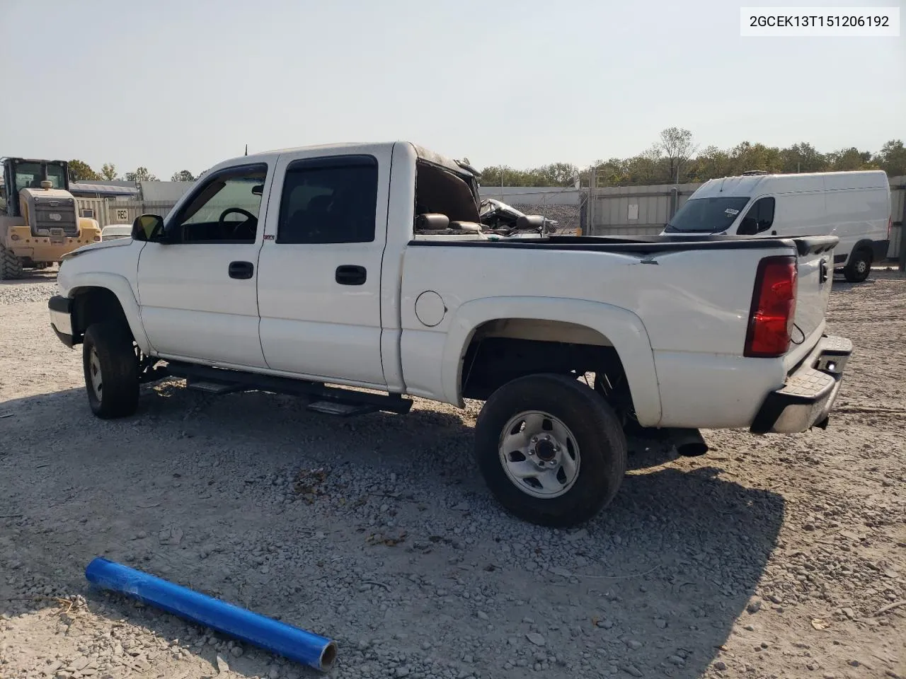 2005 Chevrolet Silverado K1500 VIN: 2GCEK13T151206192 Lot: 76138044