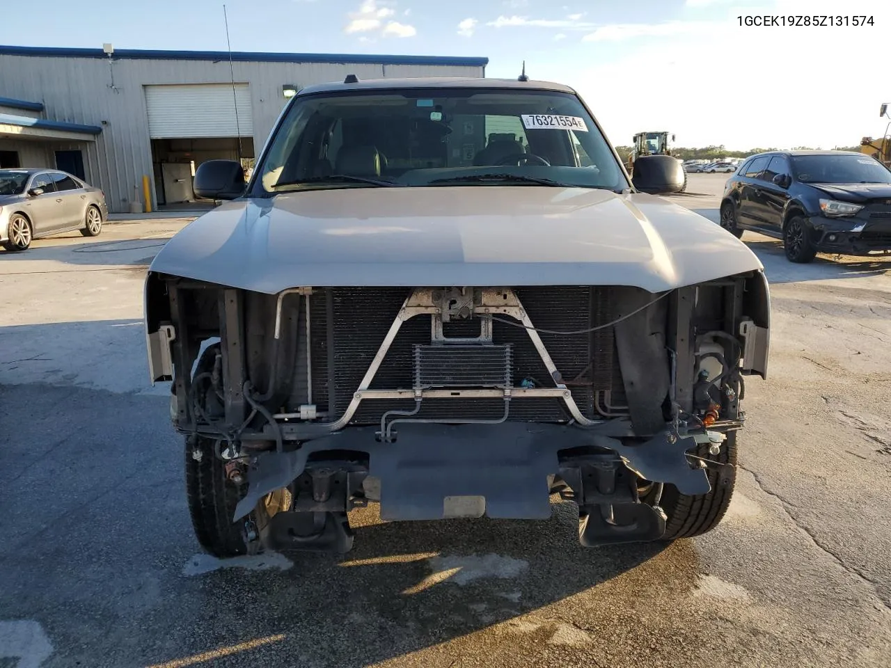 2005 Chevrolet Silverado K1500 VIN: 1GCEK19Z85Z131574 Lot: 76321554