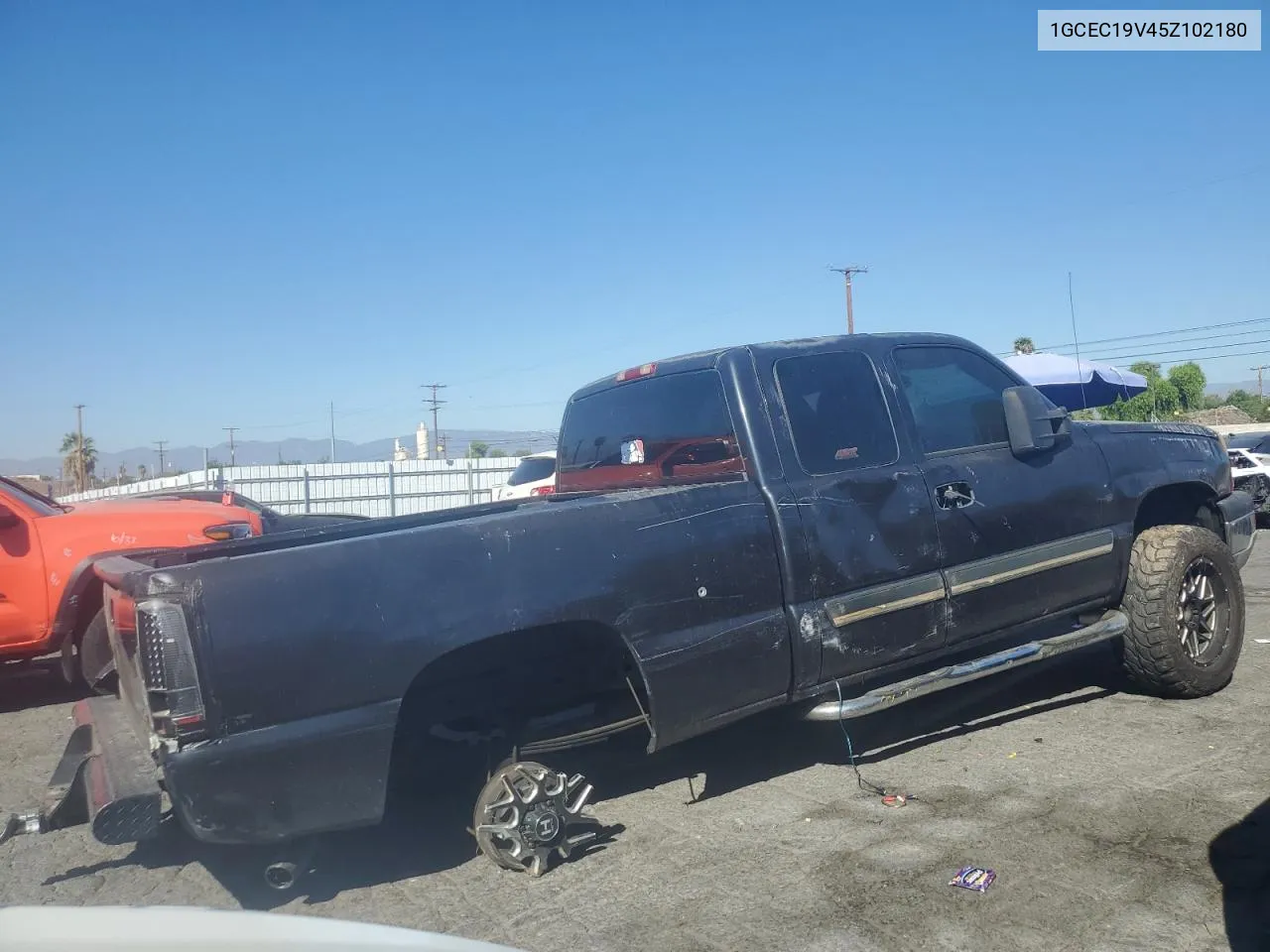 2005 Chevrolet Silverado C1500 VIN: 1GCEC19V45Z102180 Lot: 77448024