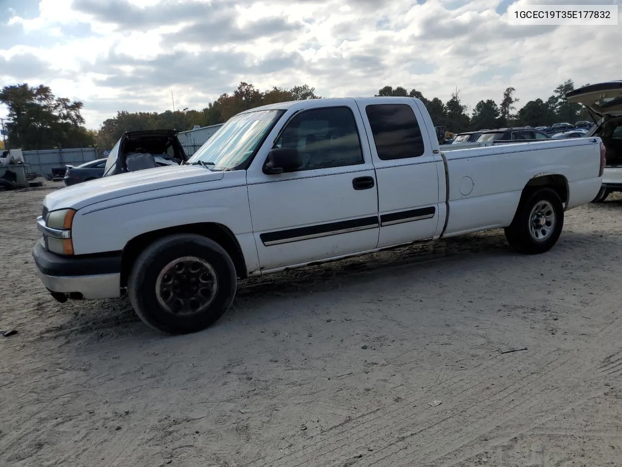 2005 Chevrolet Silverado C1500 VIN: 1GCEC19T35E177832 Lot: 77786164