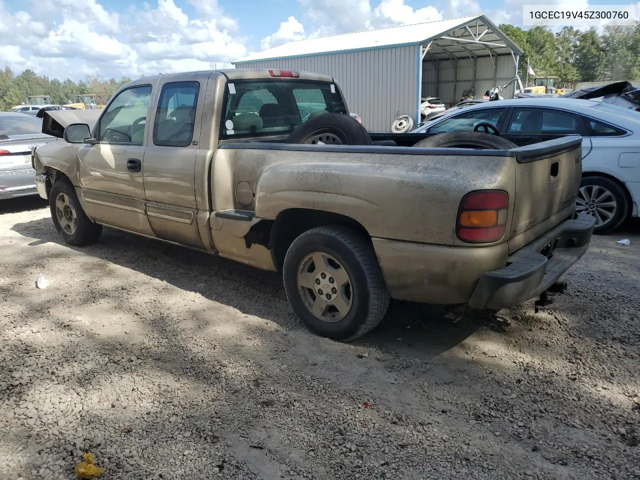 2005 Chevrolet Silverado C1500 VIN: 1GCEC19V45Z300760 Lot: 77797804