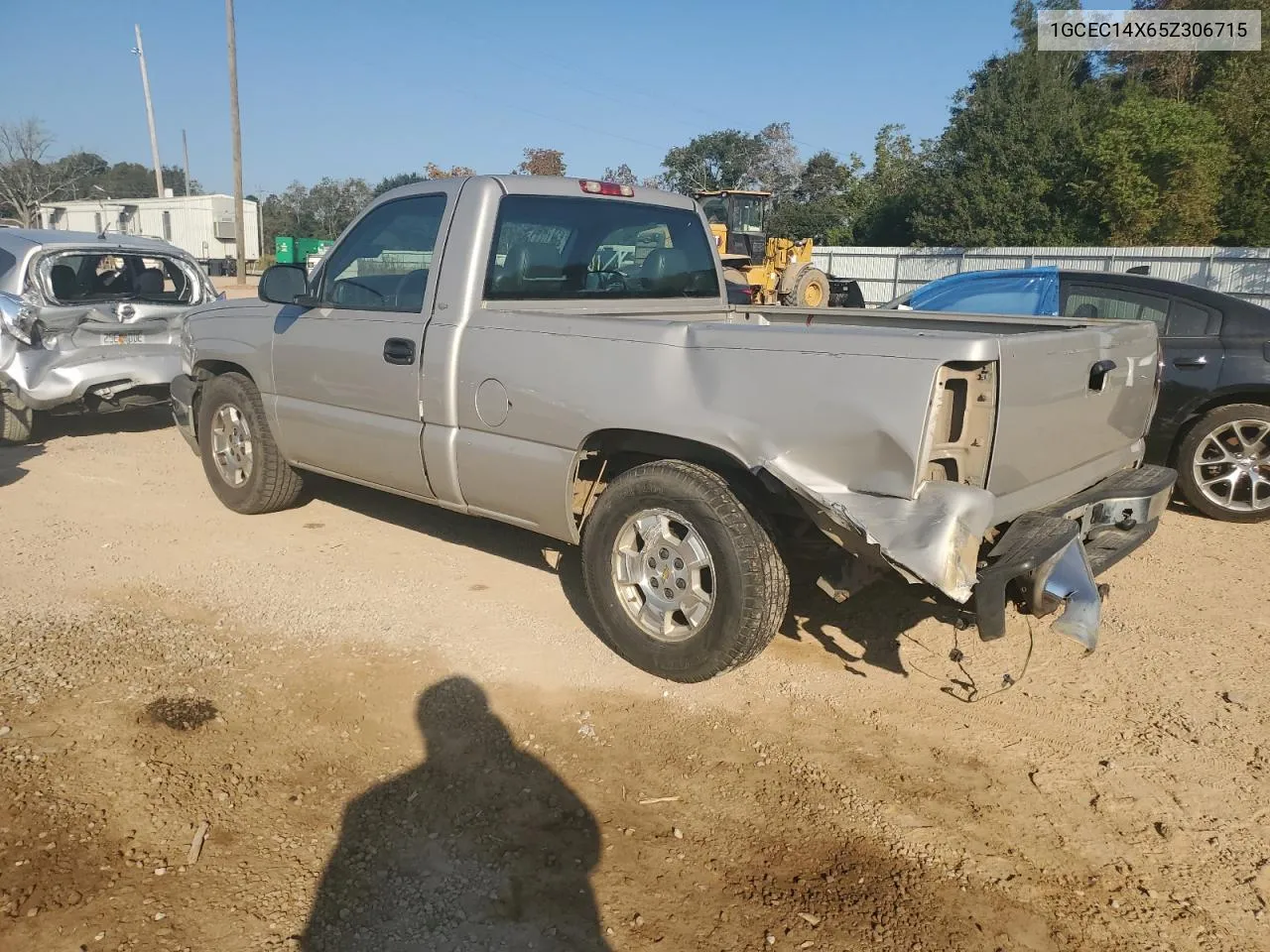 2005 Chevrolet Silverado C1500 VIN: 1GCEC14X65Z306715 Lot: 77926624