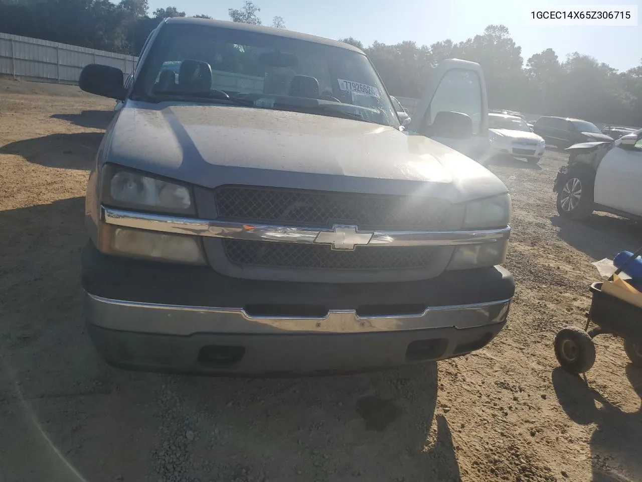 2005 Chevrolet Silverado C1500 VIN: 1GCEC14X65Z306715 Lot: 77926624