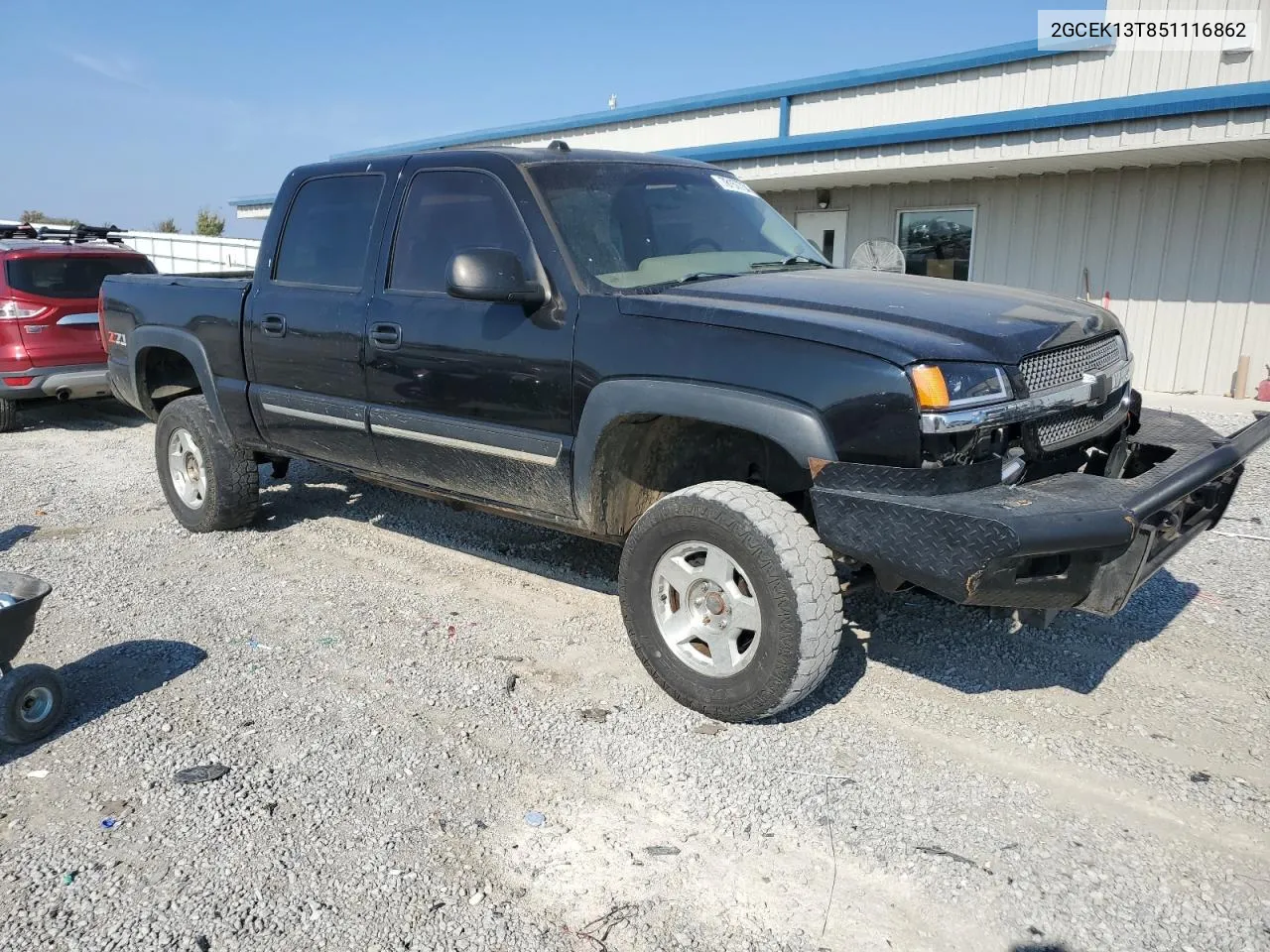 2005 Chevrolet Silverado K1500 VIN: 2GCEK13T851116862 Lot: 78157734