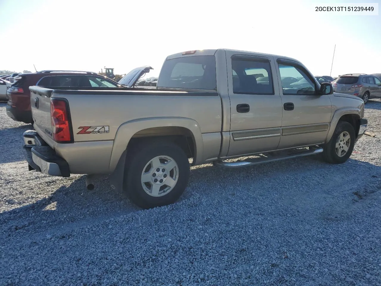 2005 Chevrolet Silverado K1500 VIN: 2GCEK13T151239449 Lot: 78172164