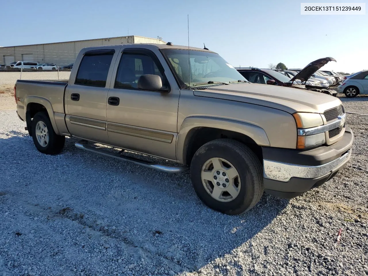 2005 Chevrolet Silverado K1500 VIN: 2GCEK13T151239449 Lot: 78172164