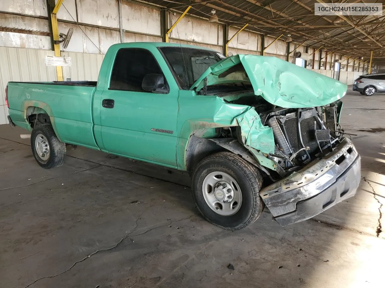 2005 Chevrolet Silverado C2500 Heavy Duty VIN: 1GCHC24U15E285353 Lot: 78173284