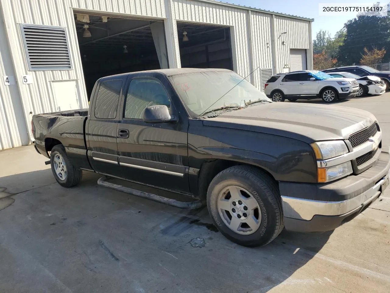 2005 Chevrolet Silverado C1500 VIN: 2GCEC19T751154197 Lot: 78279294