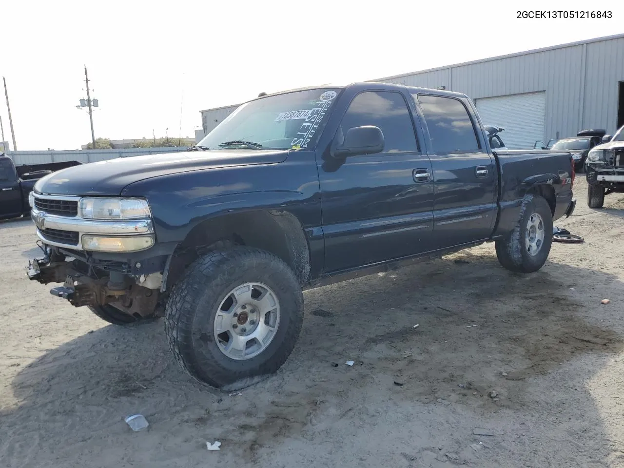 2005 Chevrolet Silverado K1500 VIN: 2GCEK13T051216843 Lot: 78387874