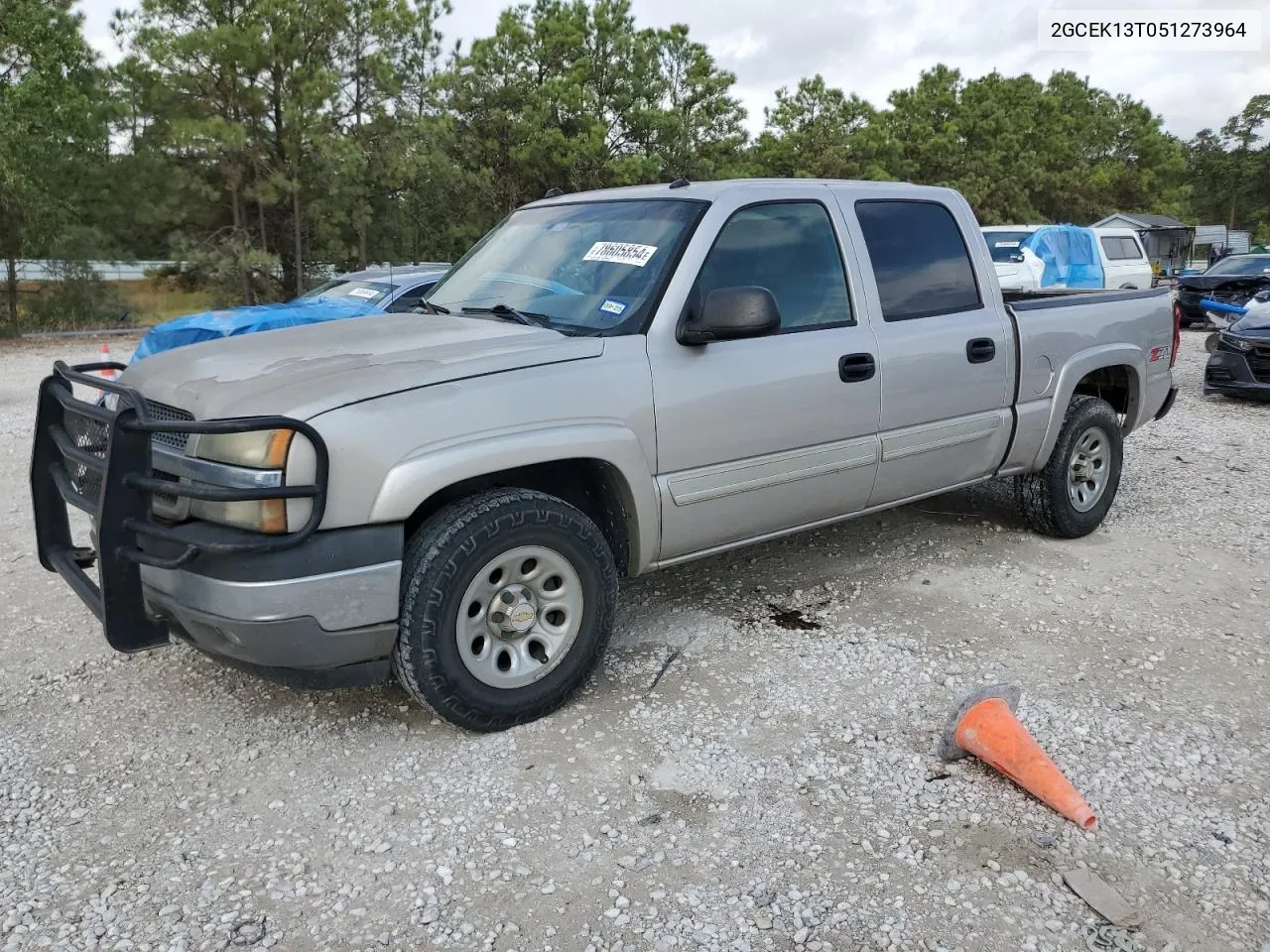 2005 Chevrolet Silverado K1500 VIN: 2GCEK13T051273964 Lot: 78605854