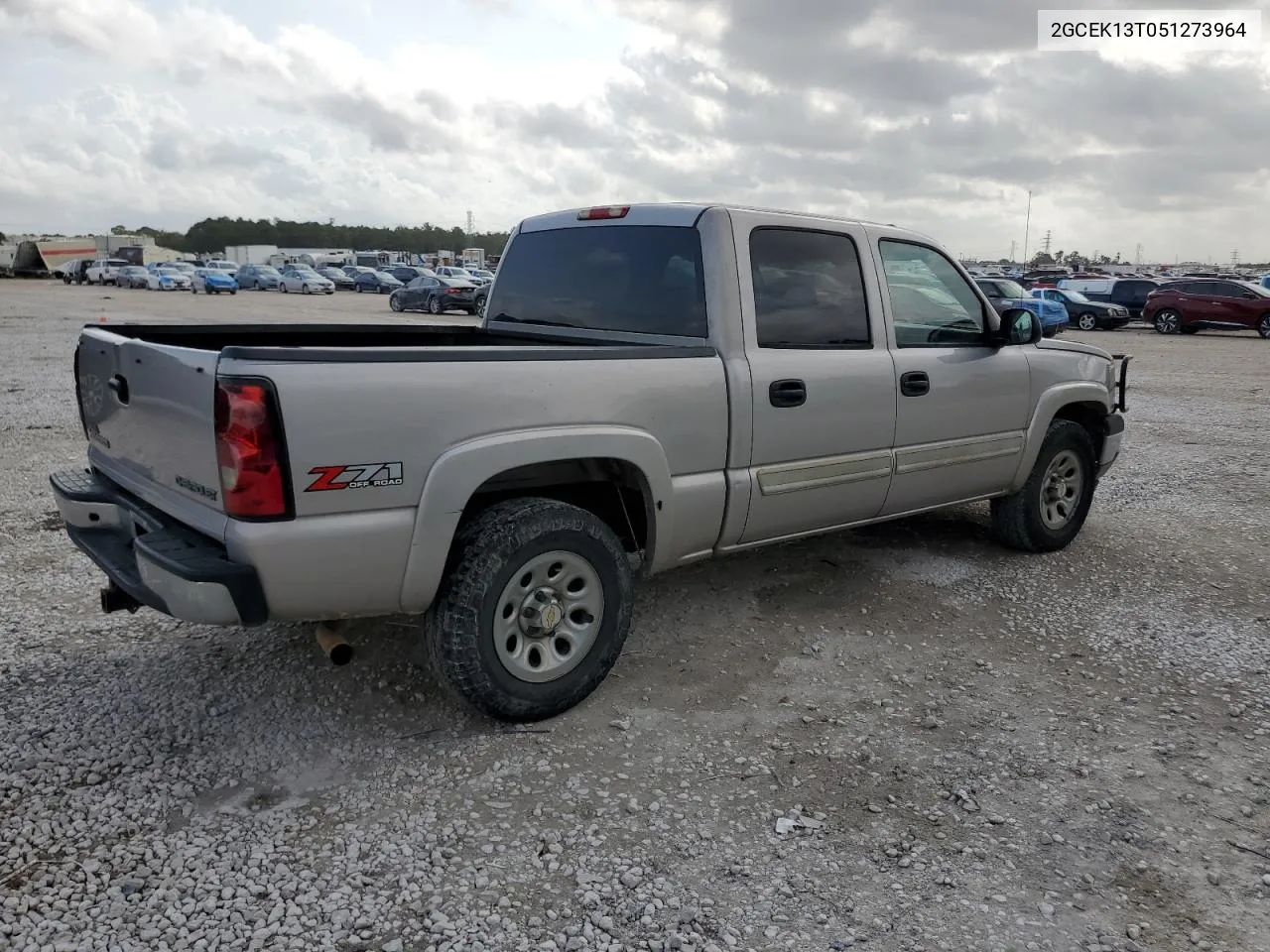 2005 Chevrolet Silverado K1500 VIN: 2GCEK13T051273964 Lot: 78605854