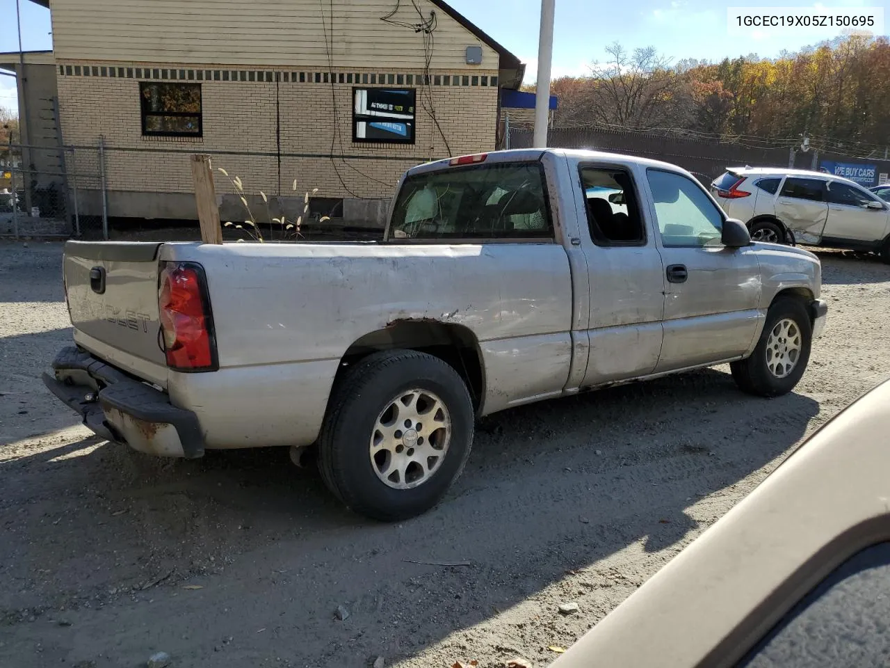 2005 Chevrolet Silverado C1500 VIN: 1GCEC19X05Z150695 Lot: 78846264