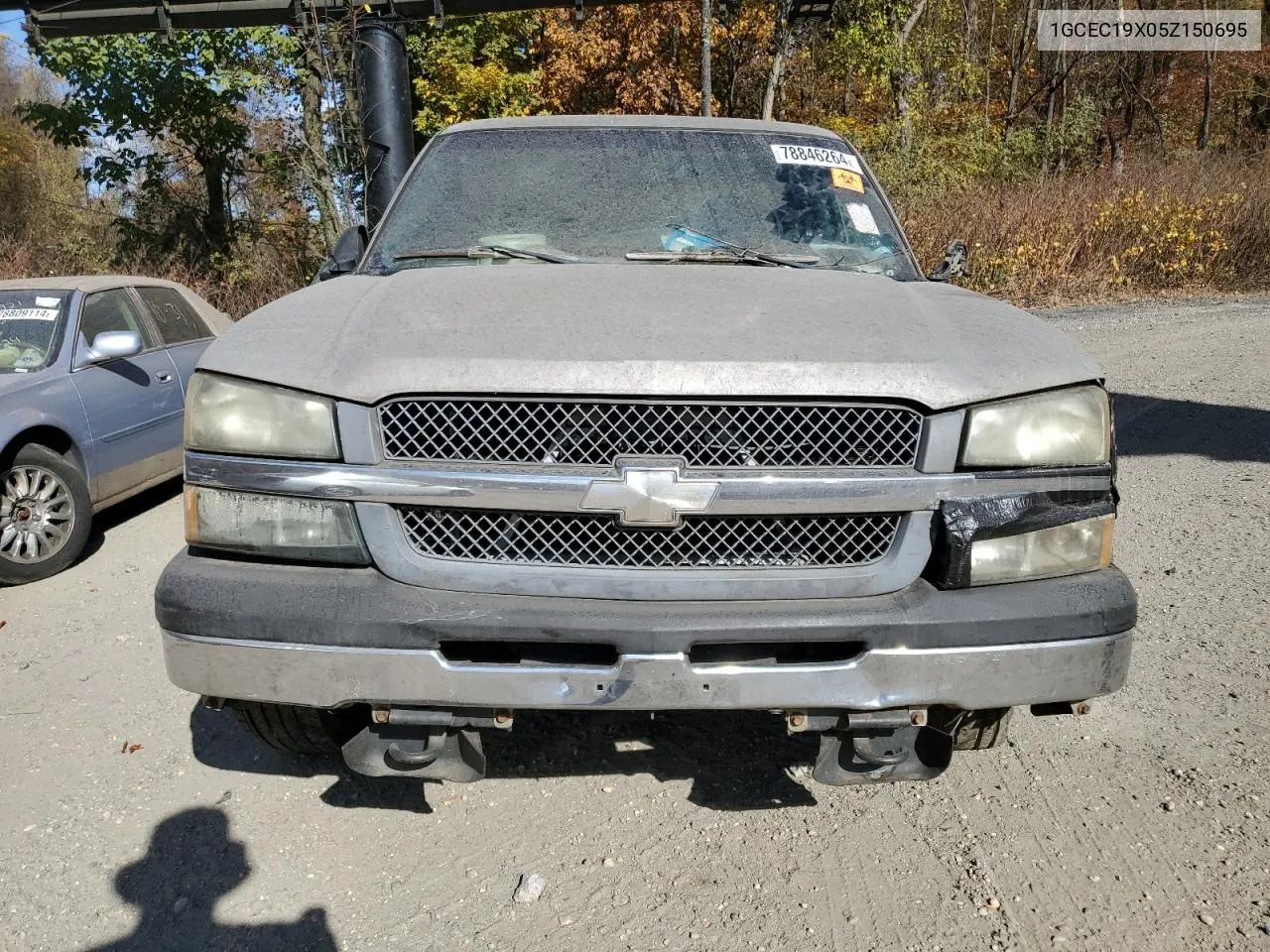 2005 Chevrolet Silverado C1500 VIN: 1GCEC19X05Z150695 Lot: 78846264