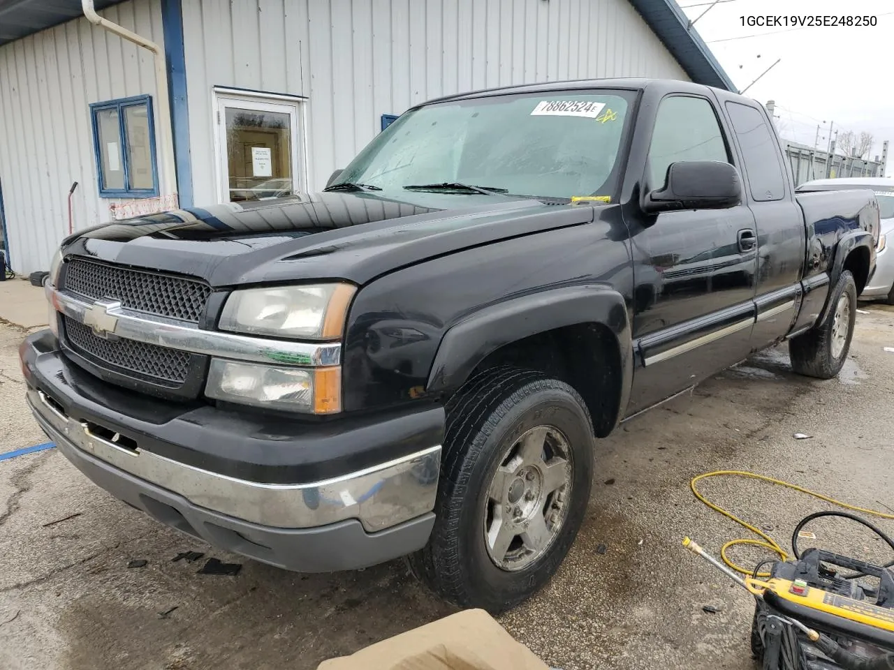 2005 Chevrolet Silverado K1500 VIN: 1GCEK19V25E248250 Lot: 78862524