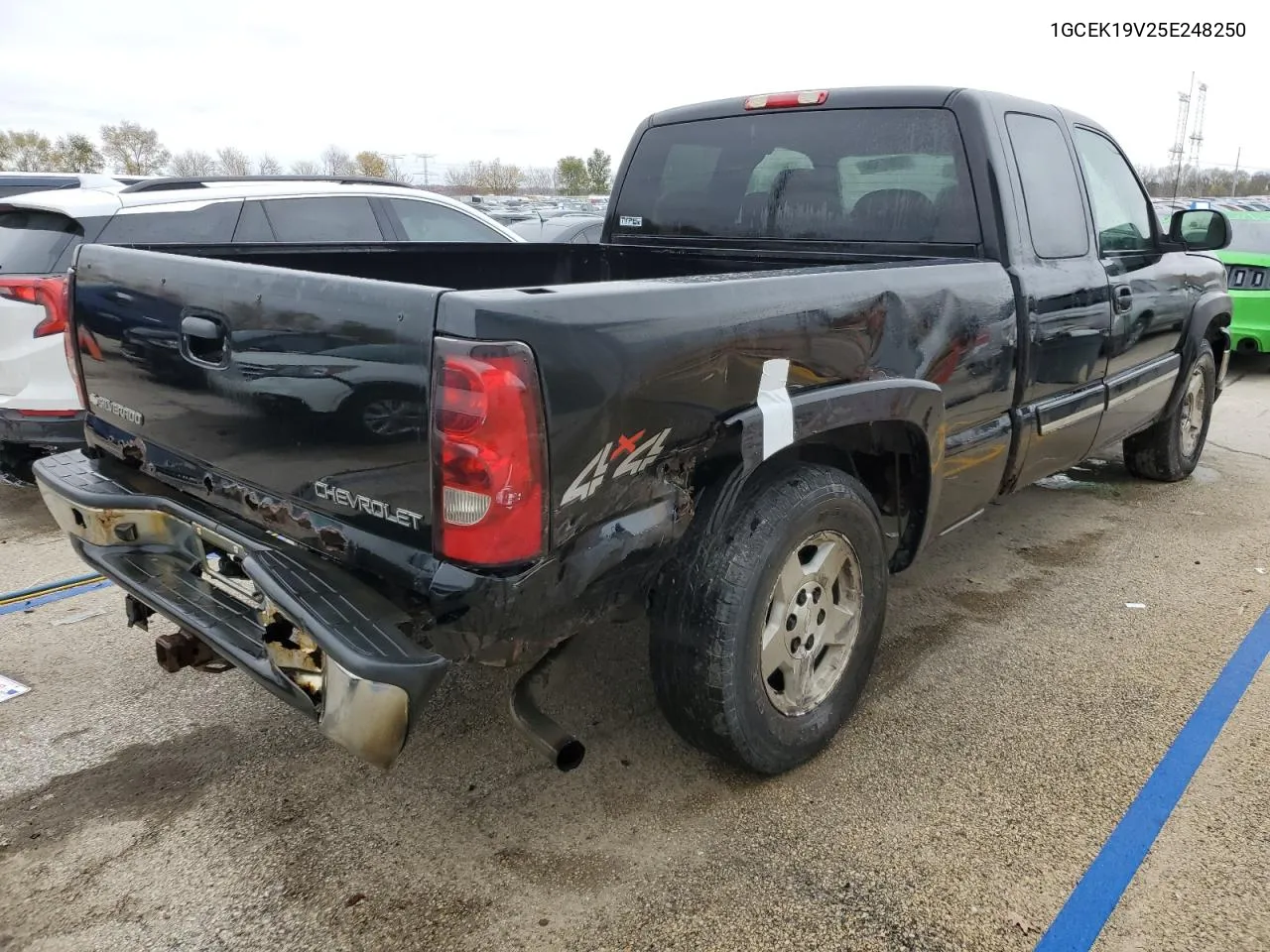 2005 Chevrolet Silverado K1500 VIN: 1GCEK19V25E248250 Lot: 78862524