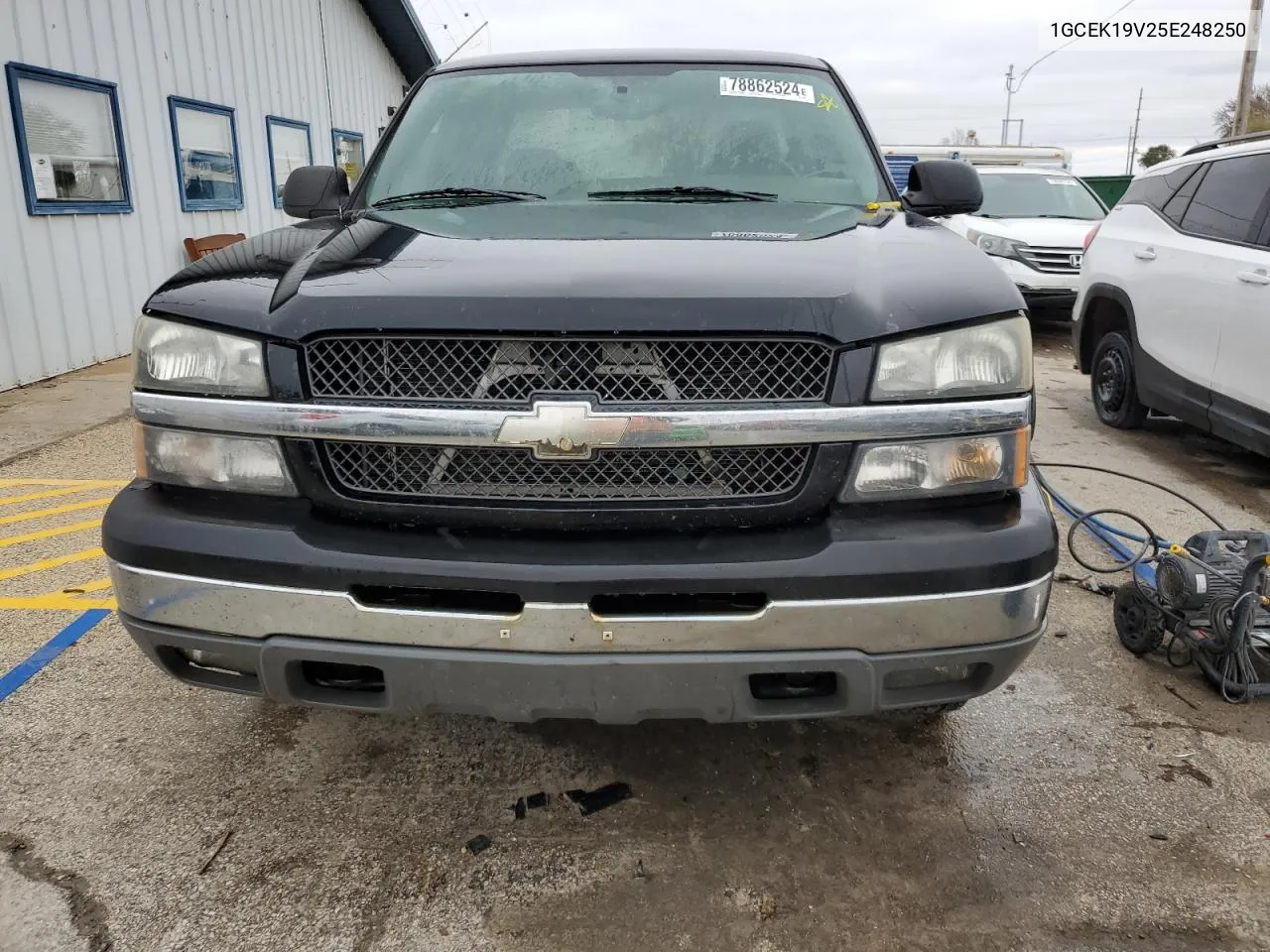 2005 Chevrolet Silverado K1500 VIN: 1GCEK19V25E248250 Lot: 78862524