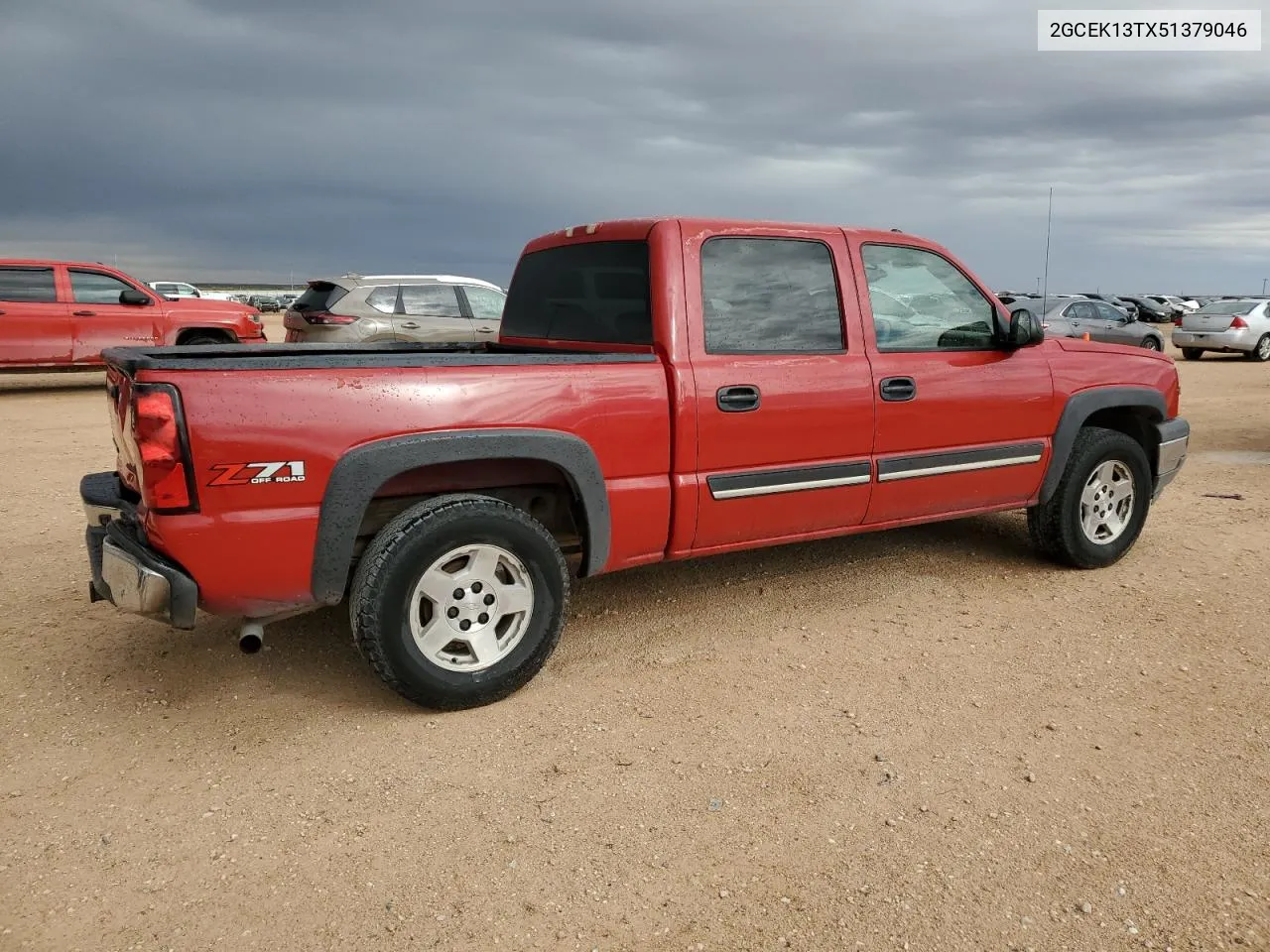 2005 Chevrolet Silverado K1500 VIN: 2GCEK13TX51379046 Lot: 79116164