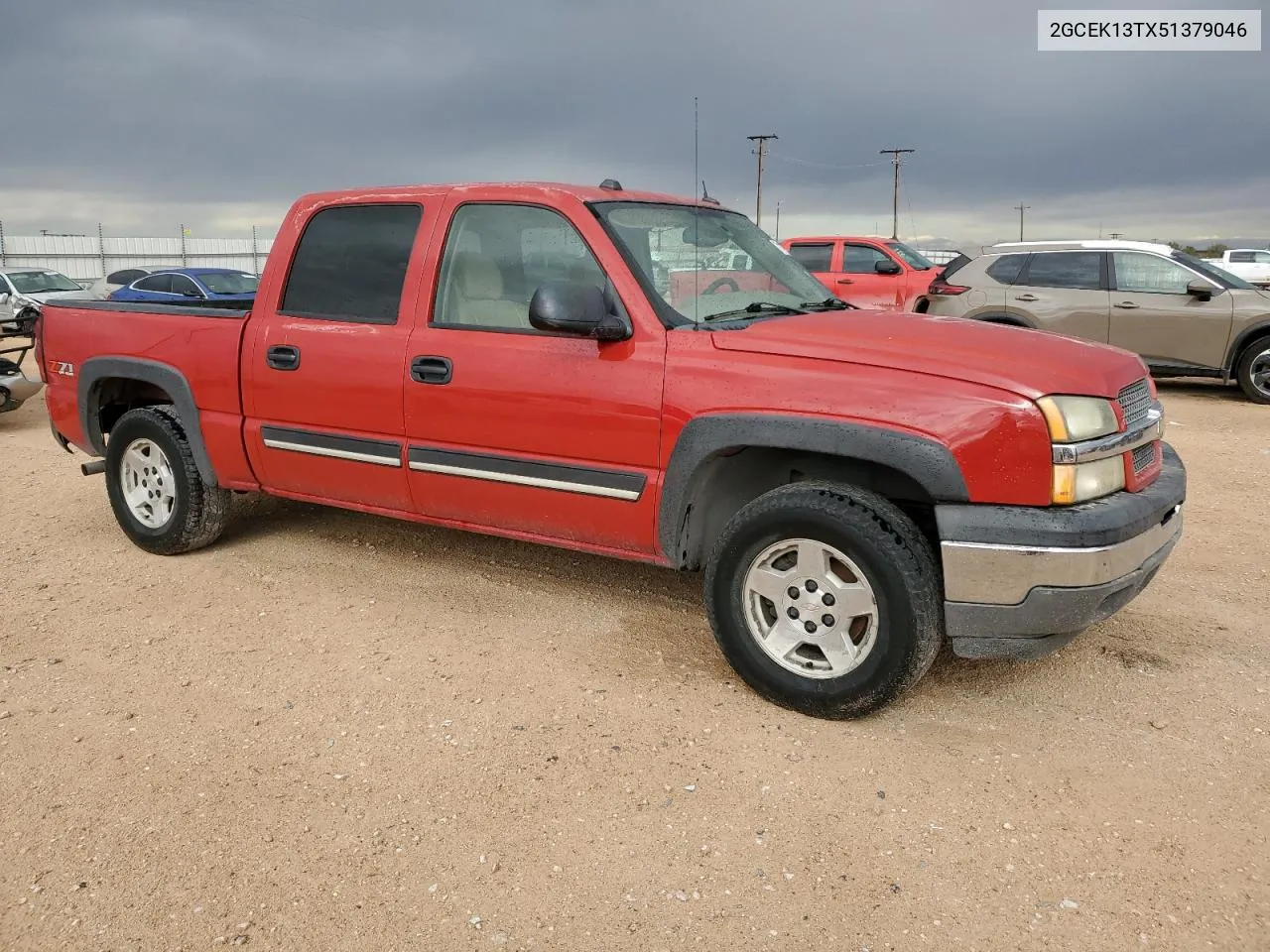 2005 Chevrolet Silverado K1500 VIN: 2GCEK13TX51379046 Lot: 79116164