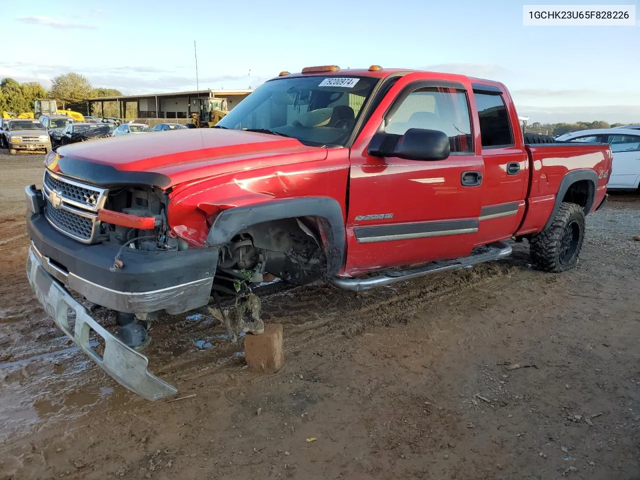 2005 Chevrolet Silverado K2500 Heavy Duty VIN: 1GCHK23U65F828226 Lot: 79200974