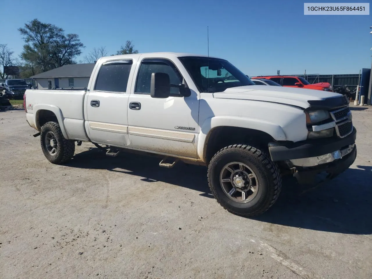 2005 Chevrolet Silverado K2500 Heavy Duty VIN: 1GCHK23U65F864451 Lot: 79935434