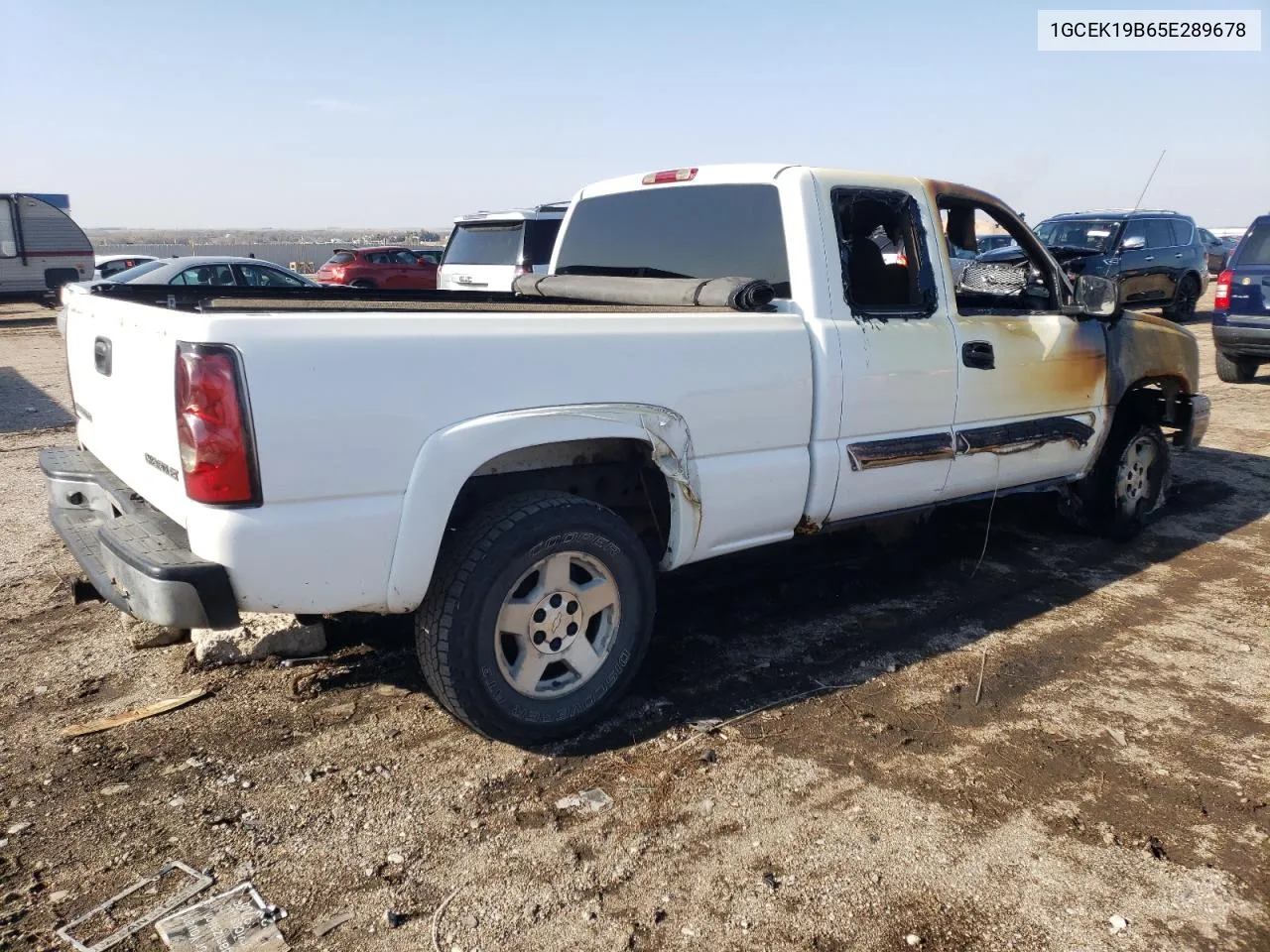 2005 Chevrolet Silverado K1500 VIN: 1GCEK19B65E289678 Lot: 79952694