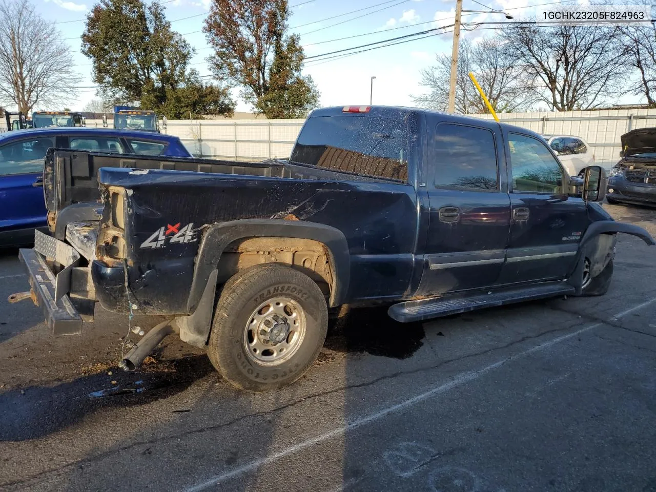 2005 Chevrolet Silverado K2500 Heavy Duty VIN: 1GCHK23205F824963 Lot: 80023874