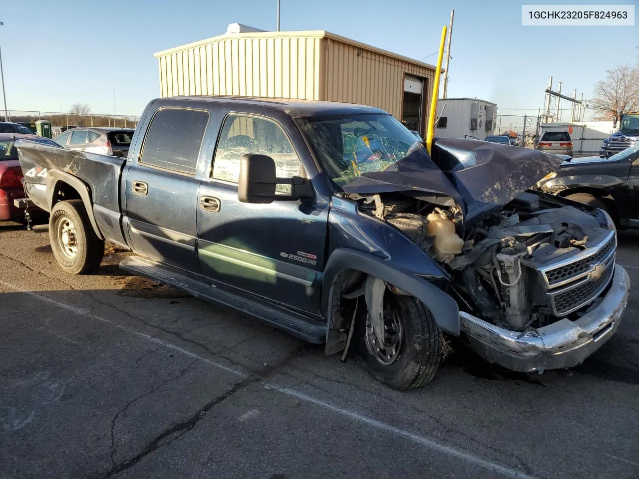 2005 Chevrolet Silverado K2500 Heavy Duty VIN: 1GCHK23205F824963 Lot: 80023874