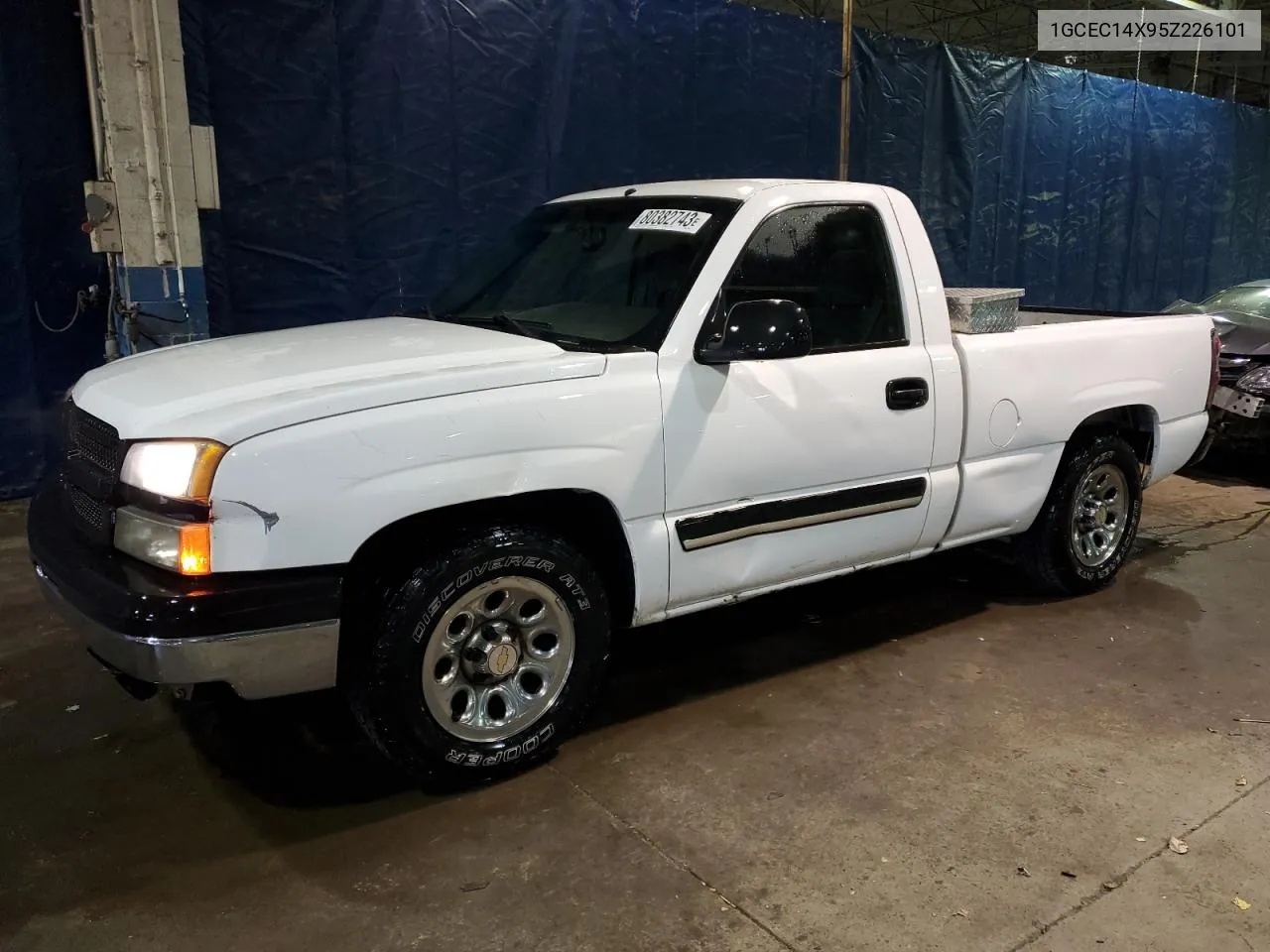 2005 Chevrolet Silverado C1500 VIN: 1GCEC14X95Z226101 Lot: 80382743