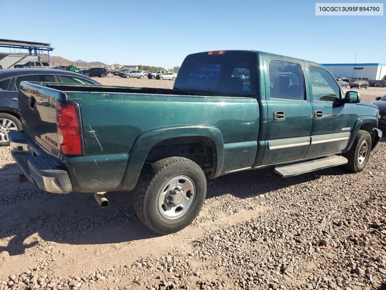 2005 Chevrolet Silverado C1500 Heavy Duty VIN: 1GCGC13U95F894790 Lot: 80710564