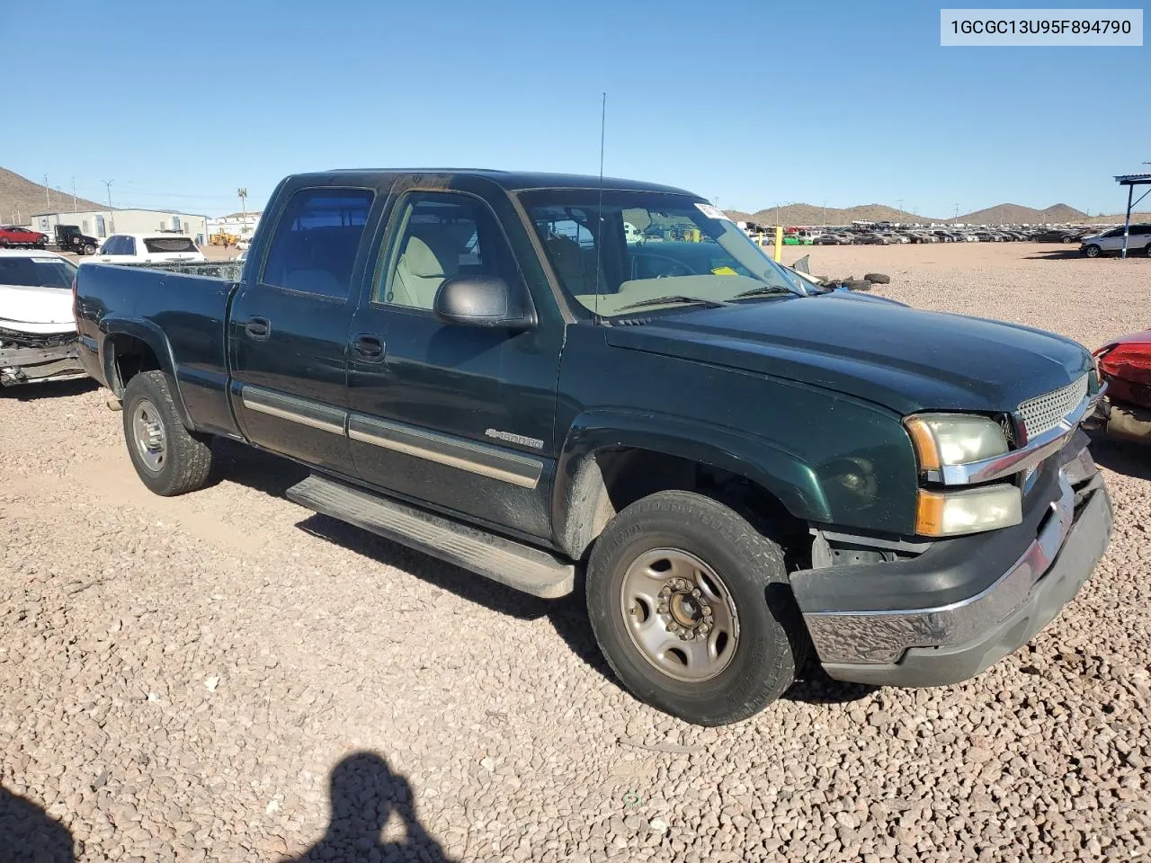 2005 Chevrolet Silverado C1500 Heavy Duty VIN: 1GCGC13U95F894790 Lot: 80710564