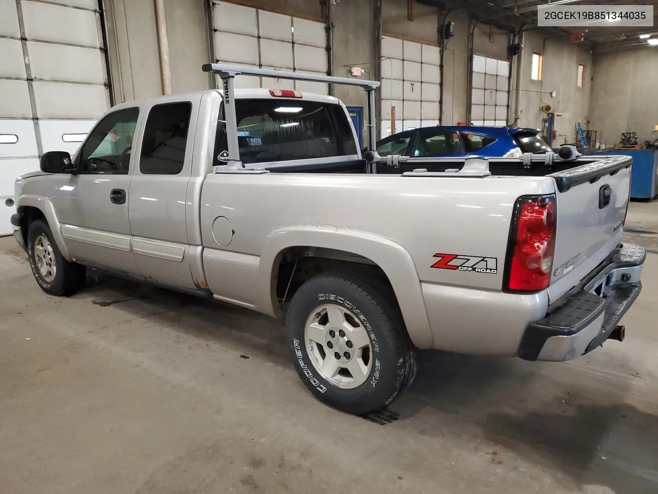 2005 Chevrolet Silverado K1500 VIN: 2GCEK19B851344035 Lot: 80908564