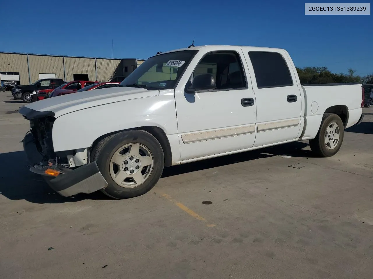 2005 Chevrolet Silverado C1500 VIN: 2GCEC13T351389239 Lot: 80953964