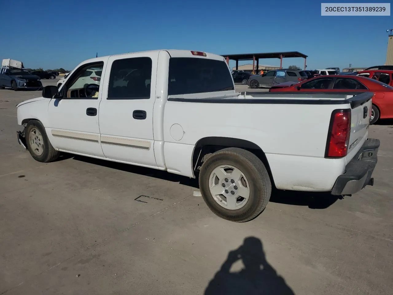 2005 Chevrolet Silverado C1500 VIN: 2GCEC13T351389239 Lot: 80953964