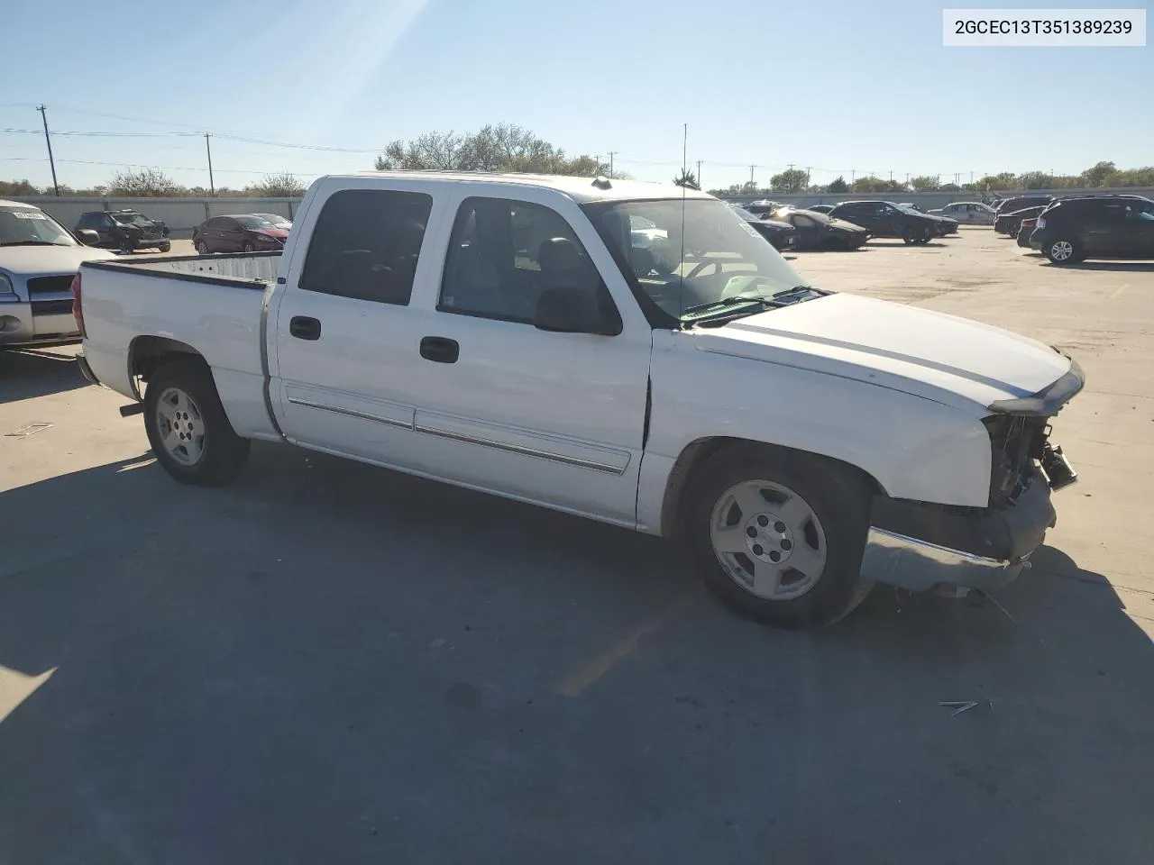 2005 Chevrolet Silverado C1500 VIN: 2GCEC13T351389239 Lot: 80953964