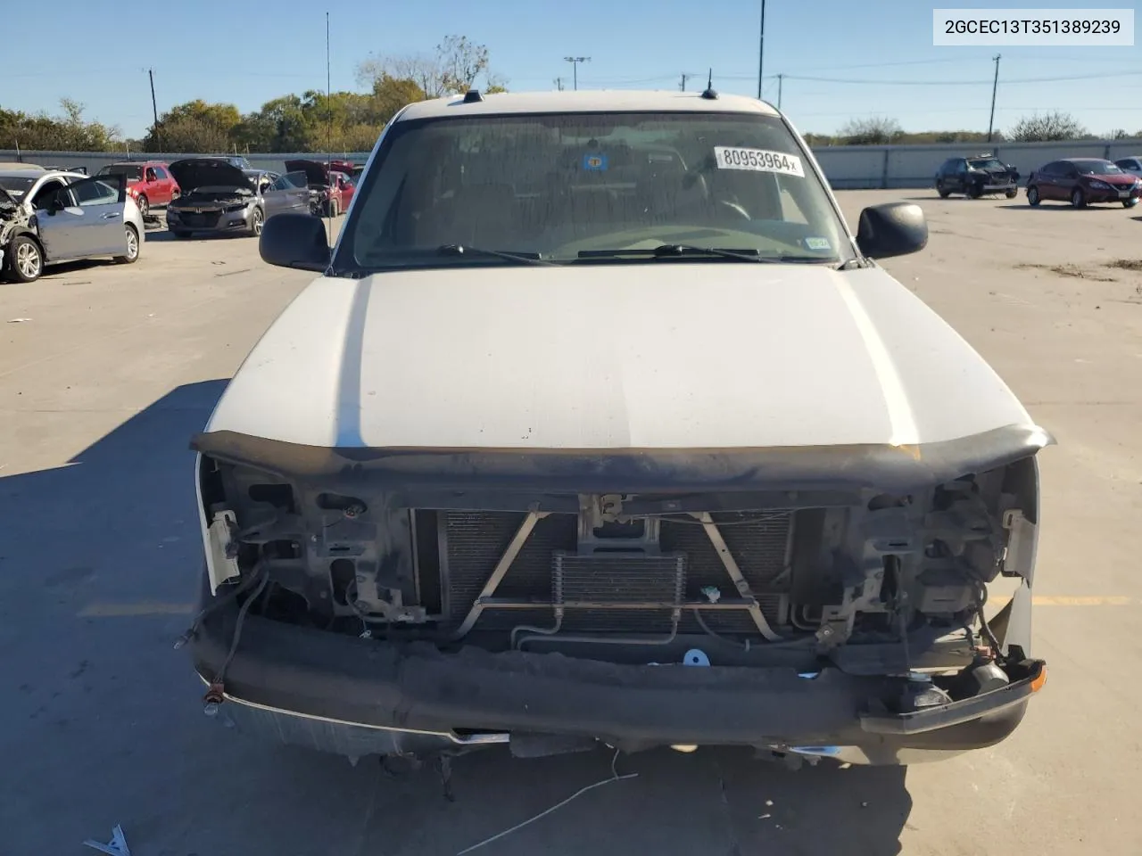 2005 Chevrolet Silverado C1500 VIN: 2GCEC13T351389239 Lot: 80953964