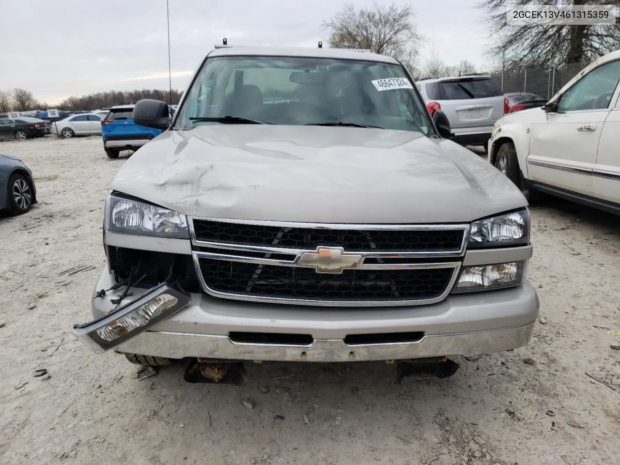 2006 Chevrolet Silverado K1500 VIN: 2GCEK13V461315359 Lot: 46647324