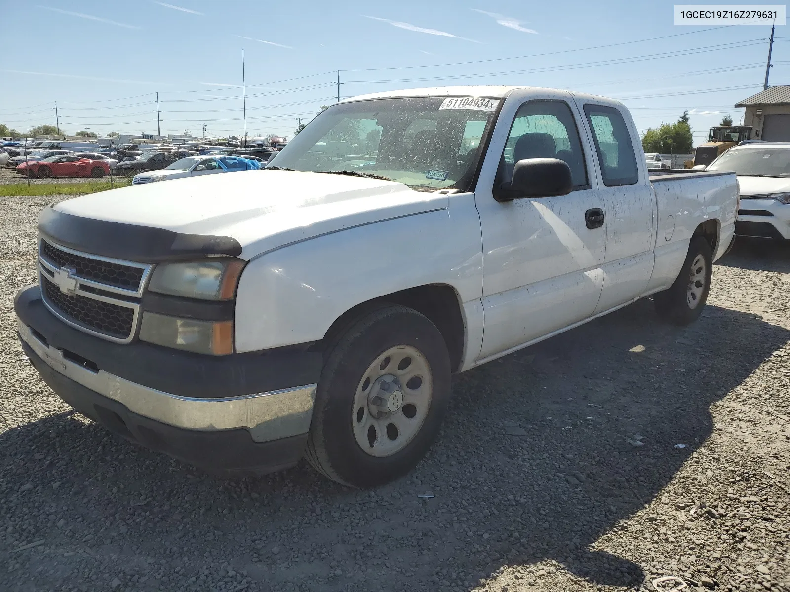 1GCEC19Z16Z279631 2006 Chevrolet Silverado C1500